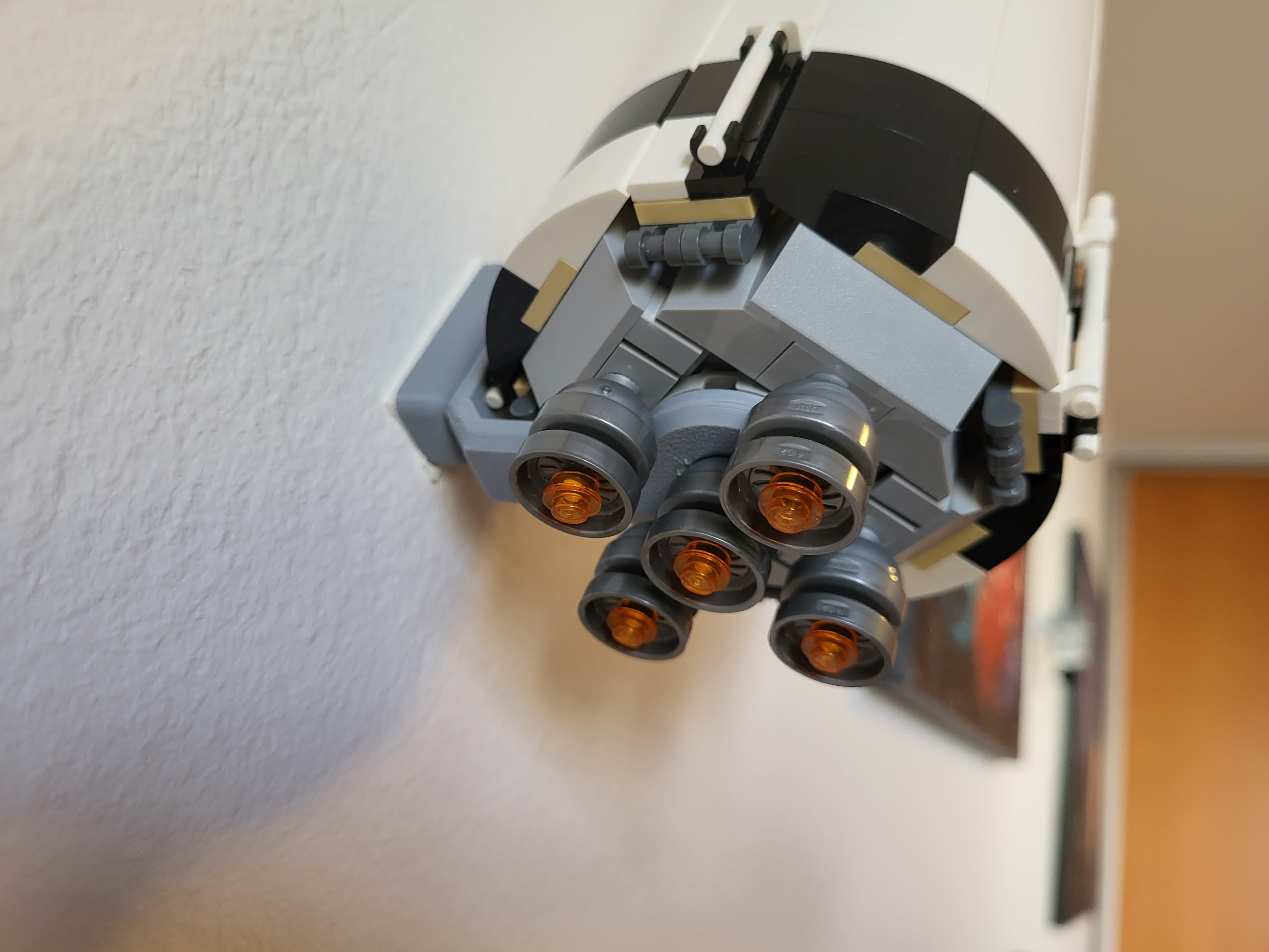 Second stage, bottom view